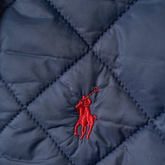 Ralph Lauren Navy Blue Quilted Cotton Jacket - Picture 6 of 9